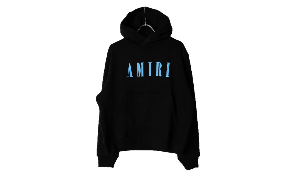 Core Logo Hoodie "Black / Carolina Blue" MJL022 001