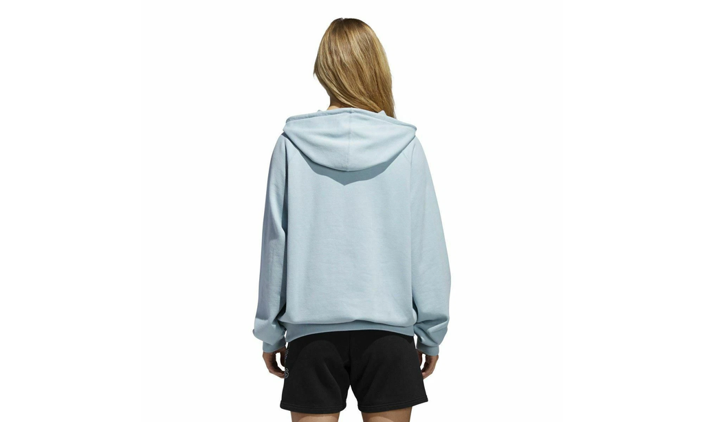 Signature Hoodie WMNS "Ash Grey / White" CE4865
