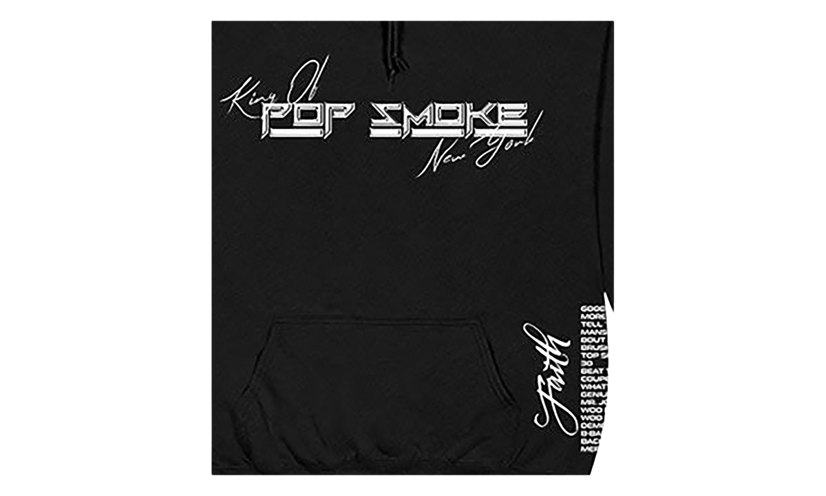 Pop Smoke Faith King of New York Hoodie "Black" VL0038