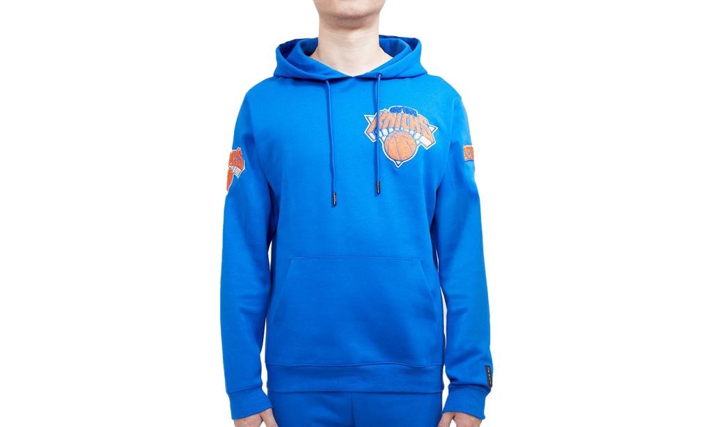NBA New York Knicks Logo Blended Royal Hoodie "Blue" BNK551554 RYL
