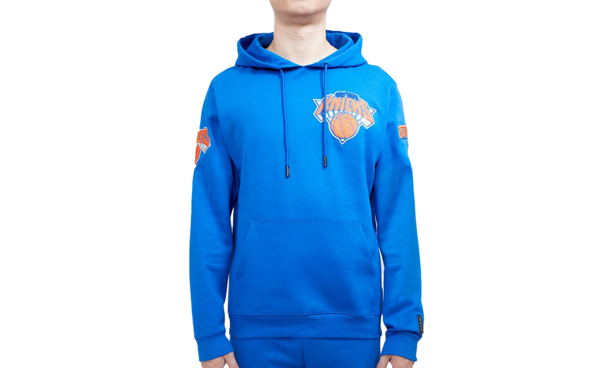 NBA New York Knicks Logo Blended Royal Hoodie "Blue" BNK551554 RYL