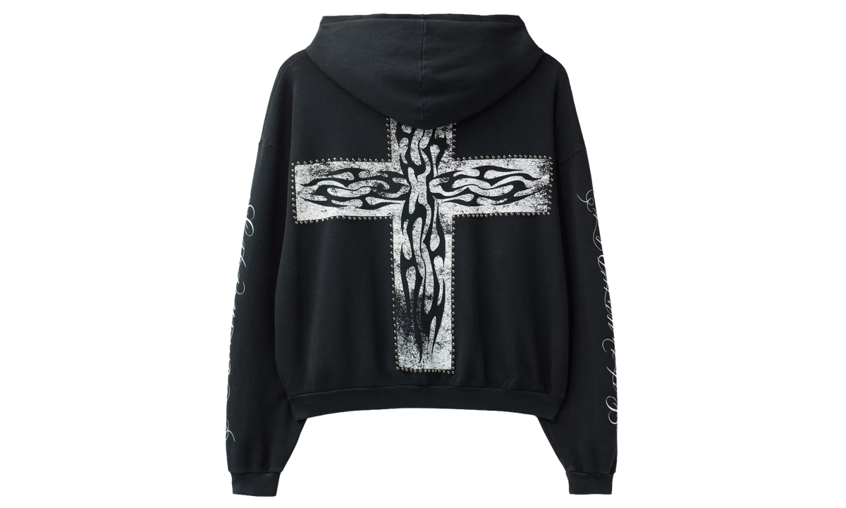 Thermal Zip-Up Hoodie "Black" HSR385