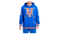 MLB New York Mets Mash Up Logo Royal P/O Hoodie "Blue" LNM533428 RYB