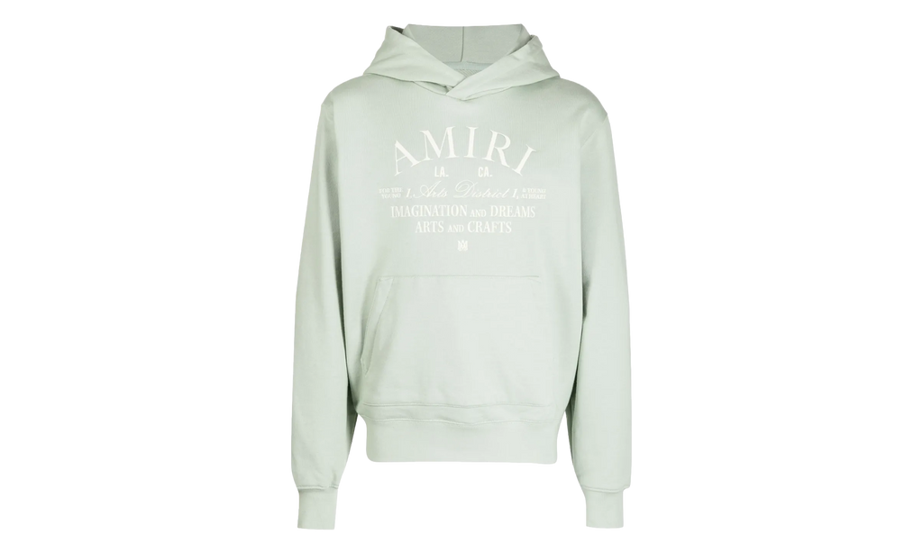 Arts District Logo Hoodie "Green / White" AW23MJG018 225