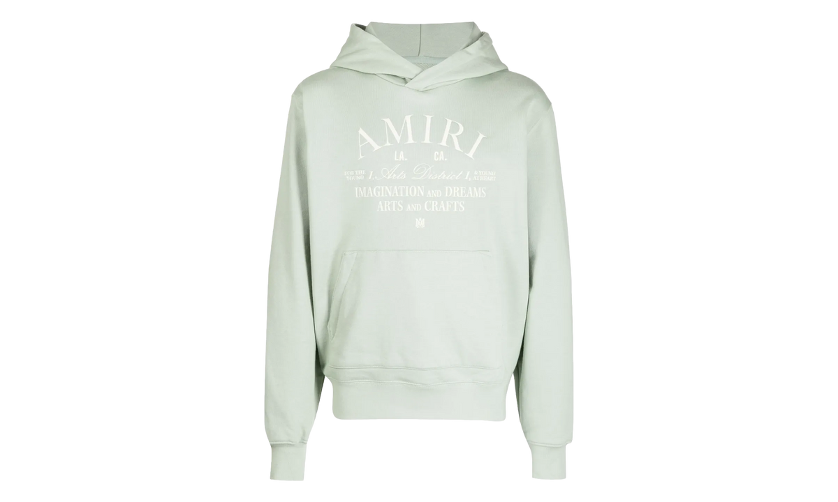 Arts District Logo Hoodie "Green / White" AW23MJG018 225