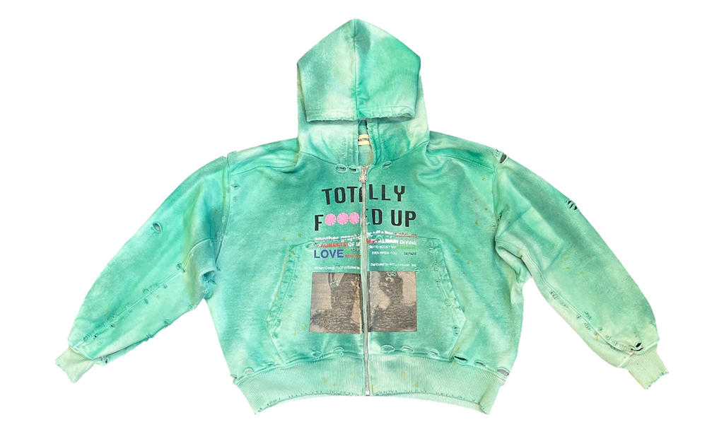 ASTRUM TFU ZIP HOODIE "GREEN" AST003