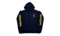 Vertical Logo Hoodie "Navy Blue / Yellow" CHRM1216