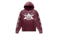 Cowrie Shell Hoodie "Maroon" BAR22