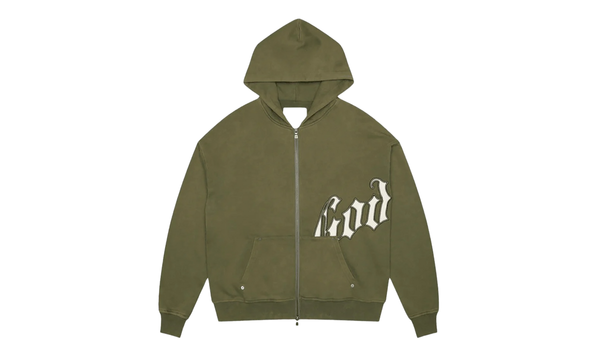 OG Logo V2 Hoodie "Olive" 7G4RDFXZ