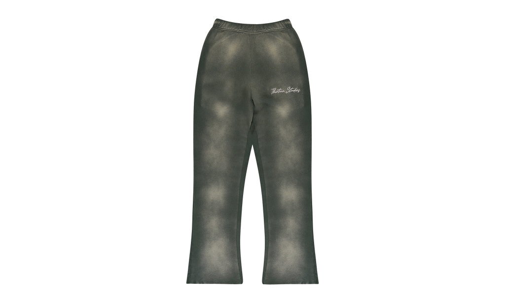FADED SWEATPANTS "Green" TTS XBTM 0004