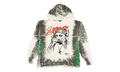 2Pac Logo Hoodie "White Black Multi" BAR41