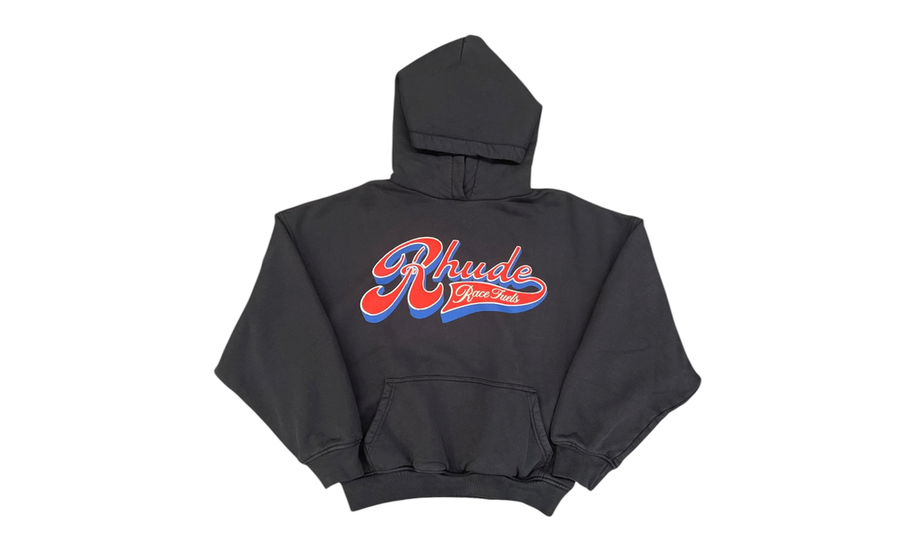 Pit Stop Hoodie "Vintage Black / Red / Blue" RHSS26HO02012 BLK