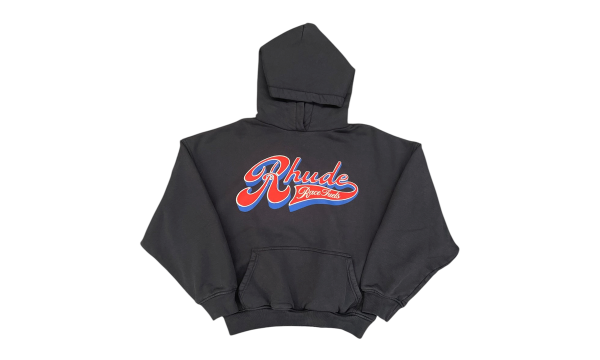 Pit Stop Hoodie "Vintage Black / Red / Blue" RHSS26HO02012 BLK