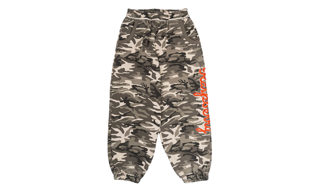 Raspberry Hills Embroidered Logo Sweatpants "Snow Camo Multi" GV059