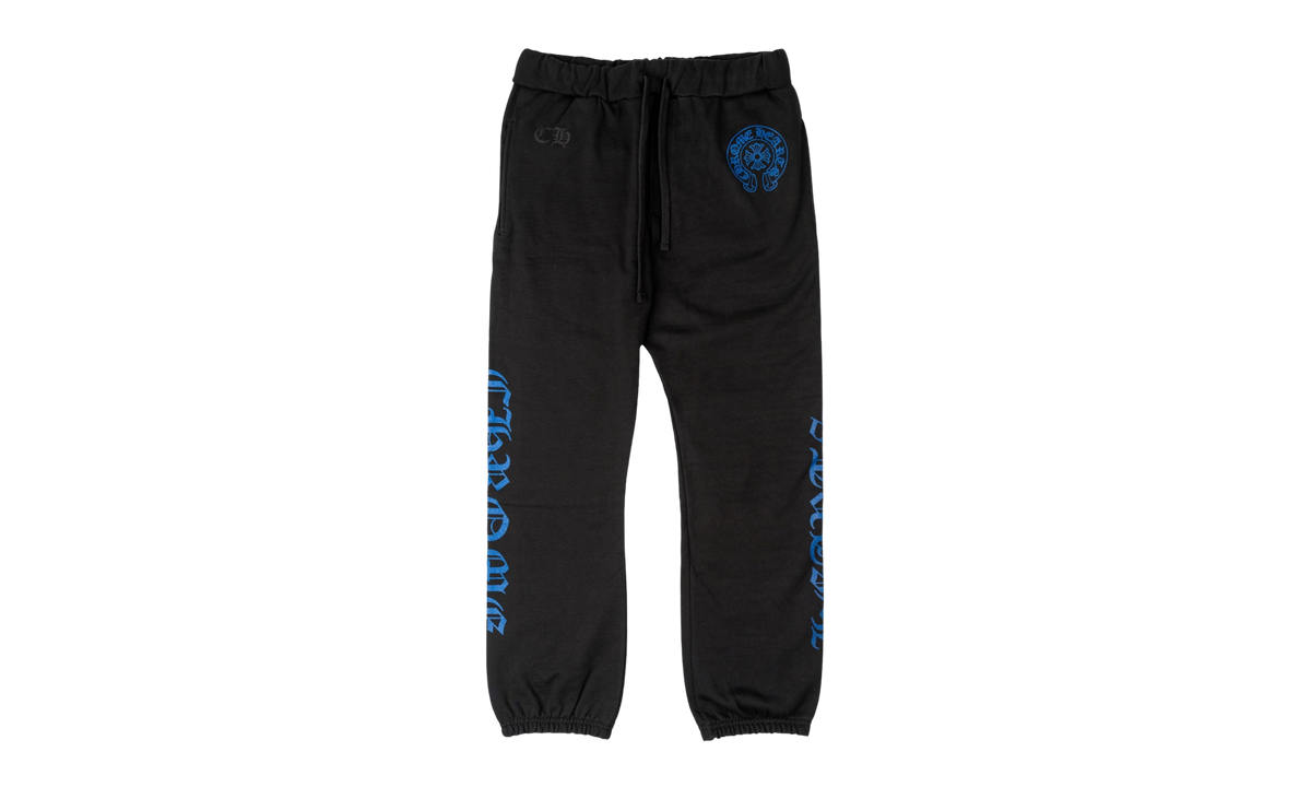 Horseshoe Logo Sweatpants (Thermal Lined) "Black Blue" CHRM1093