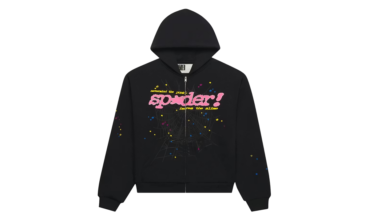 Punk V2 Zip Up Hoodie "SS26 - Black" SP5der430