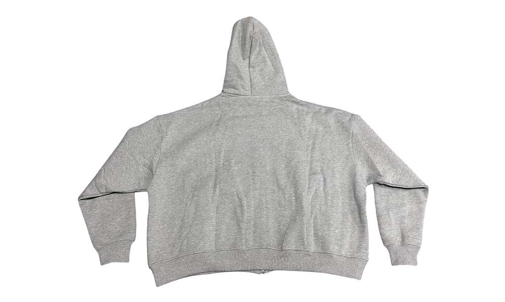 Blank Zip-Up Hoodie "Grey" HMDD019