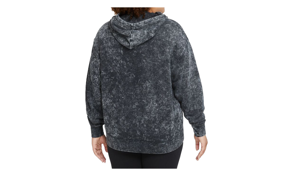 Washed Fleece Hoodie WMNS "Black / White" DD5640 010