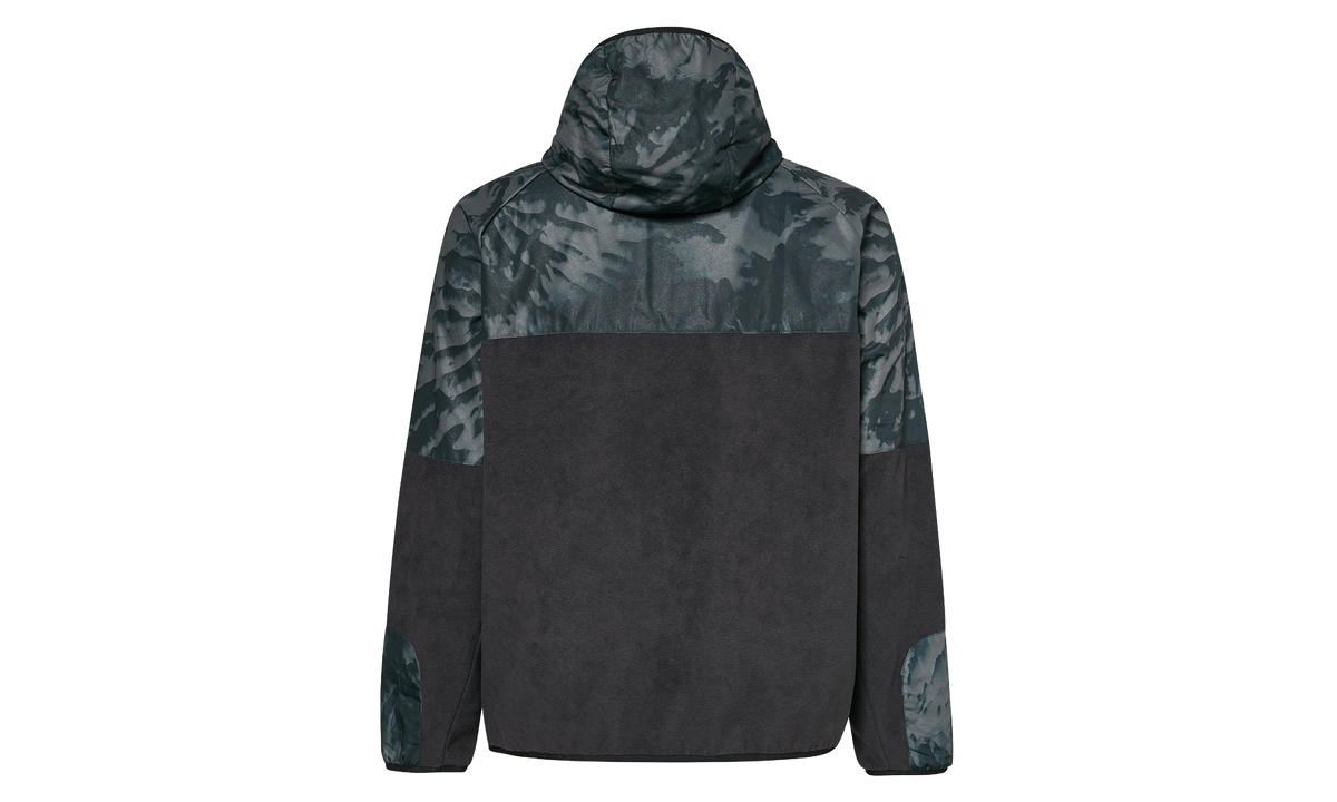 Wanderlust FZ Hoodie "Black / Mountain TD Print" FOA404014 9Q1
