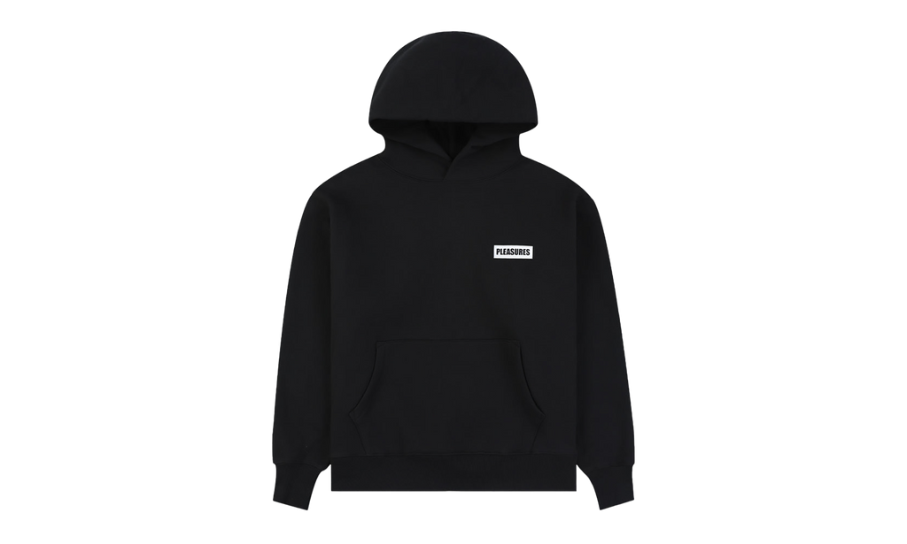 Workman Pullover Hoodie "Boiler Room - Black" P25F007 BLACK