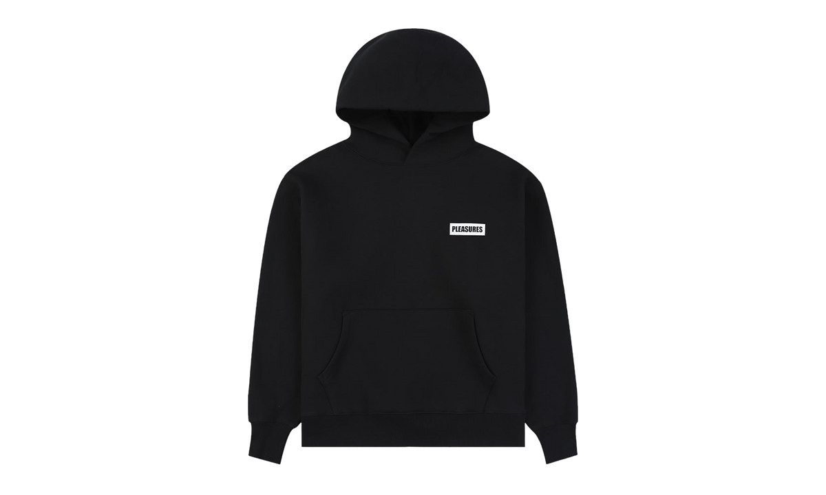 Workman Pullover Hoodie "Boiler Room - Black" P25F007 BLACK