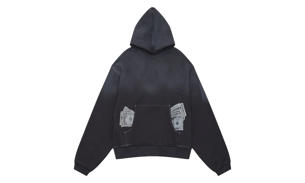Money Knit Hoodie "Black" ERL13T023 BLACK