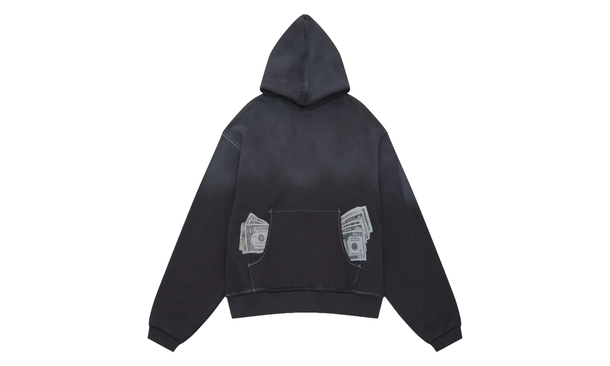 Money Knit Hoodie "Black" ERL13T023 BLACK