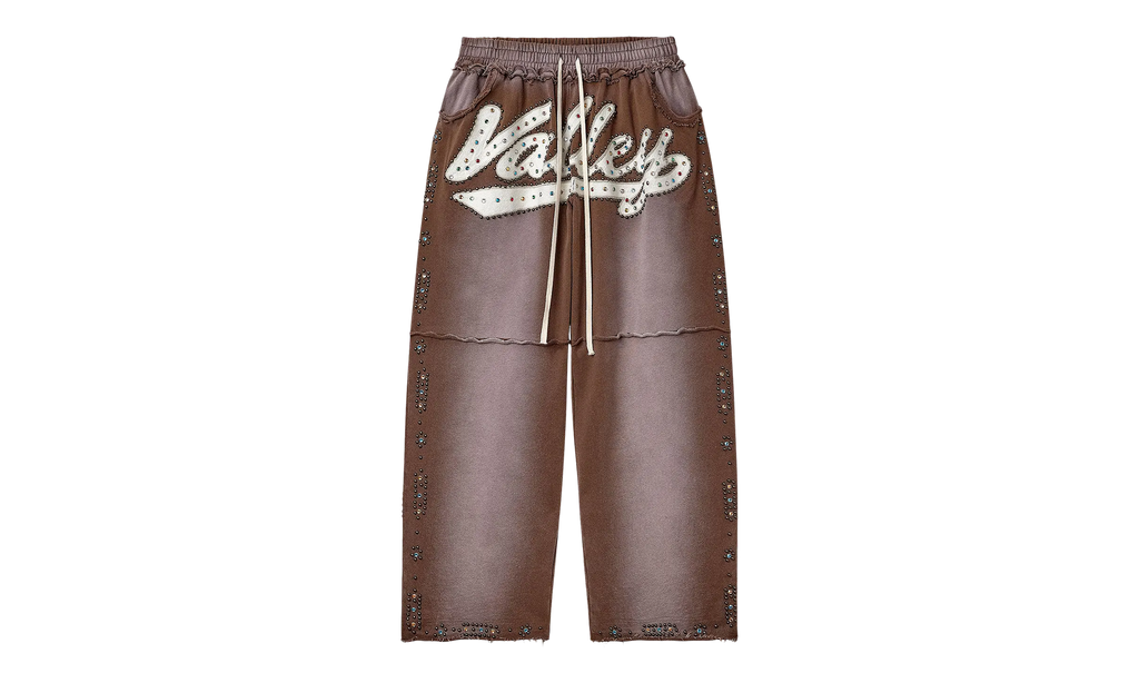 Skittle Sweatpants Jeweled "Brown" VALE 09 014 SSB BR