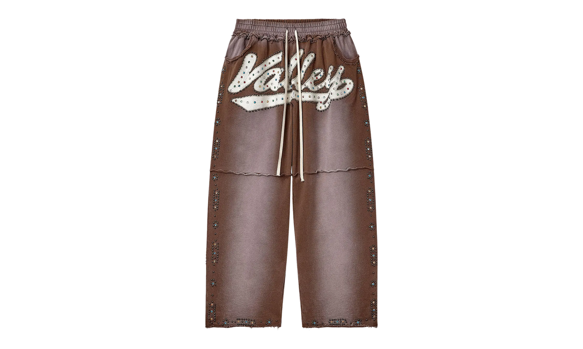 Skittle Sweatpants Jeweled "Brown" VALE 09 014 SSB BR