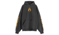 Oversized Flame Hoodie "Washed Out Black" 739024 TQVW9 1134