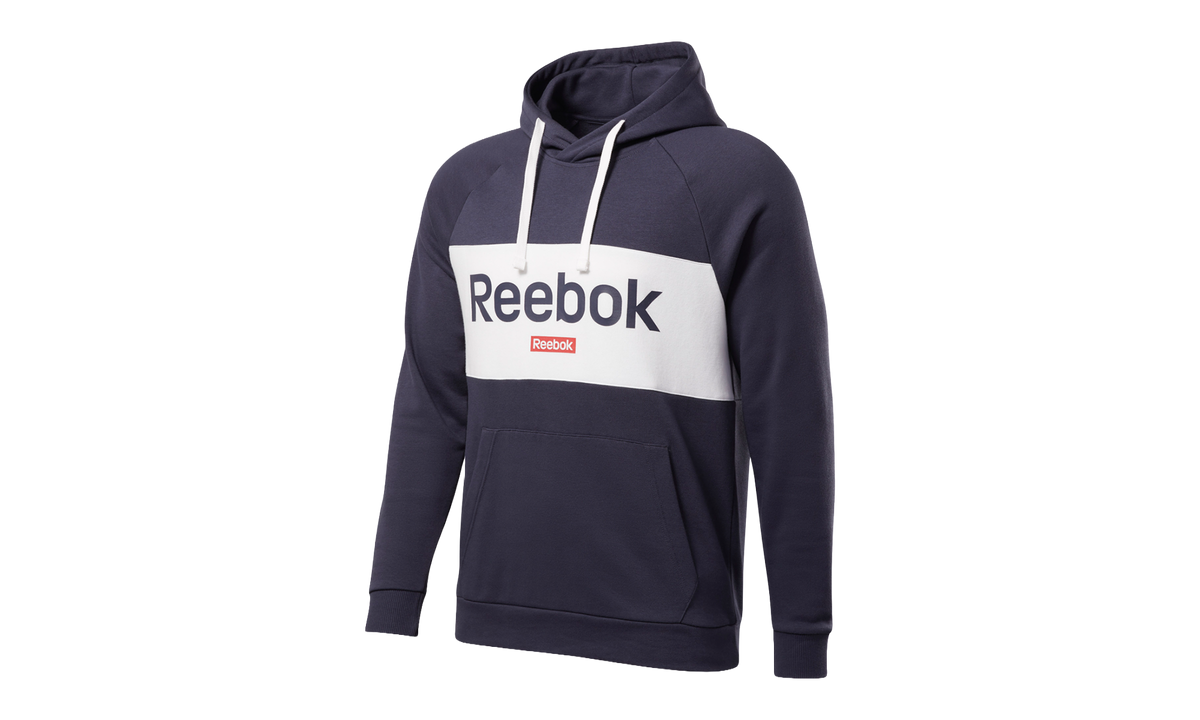 Training Essentials Big Logo Hoodie "Heritage Navy" FI2933
