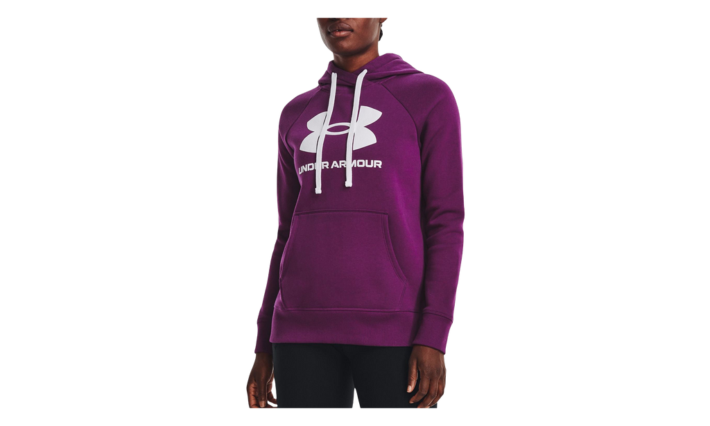 Rival Fleece Logo Hoodie WMNS "Rivalry / White" 1356318 514