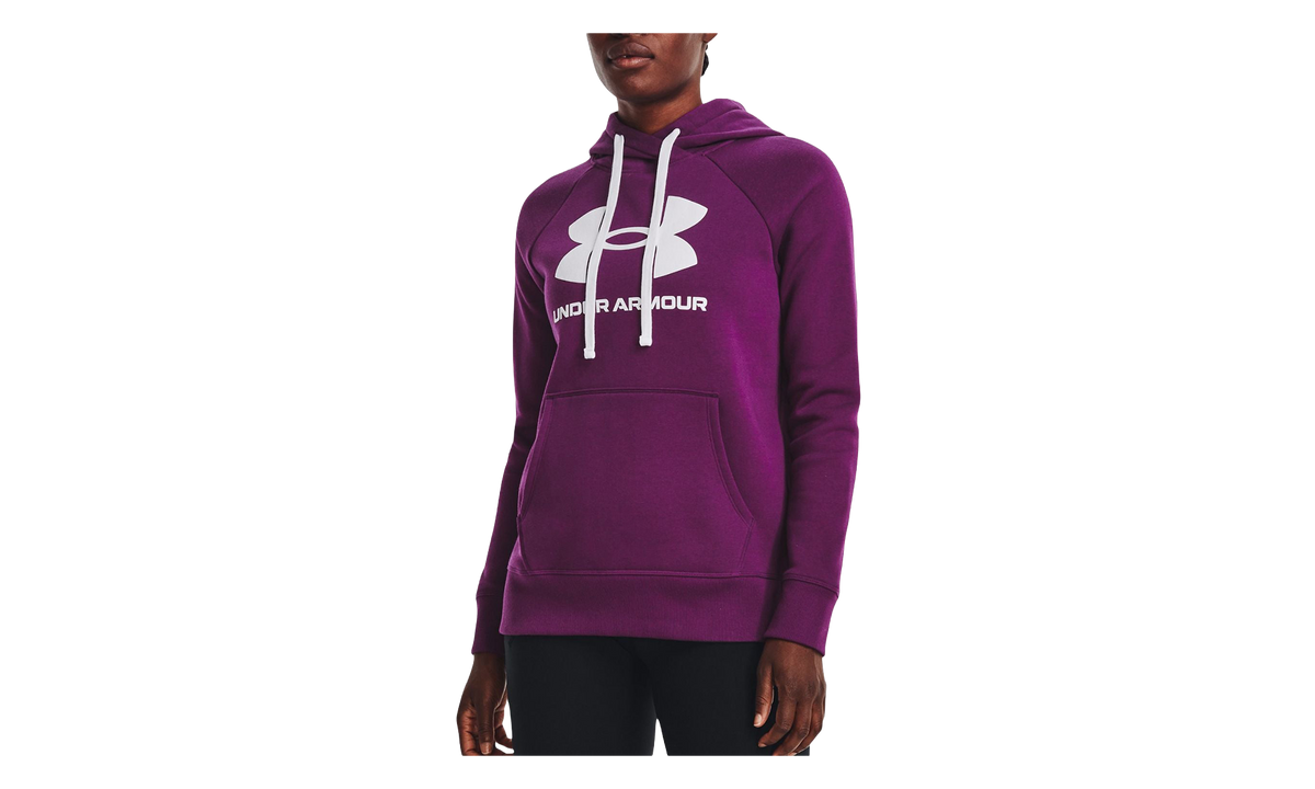 Rival Fleece Logo Hoodie WMNS "Rivalry / White" 1356318 514