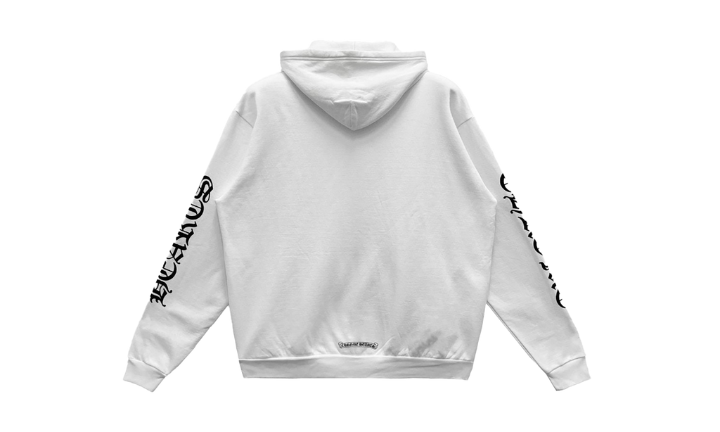 Monogram Vertical Logo Zip Up Hoodie "White" CHRM0349