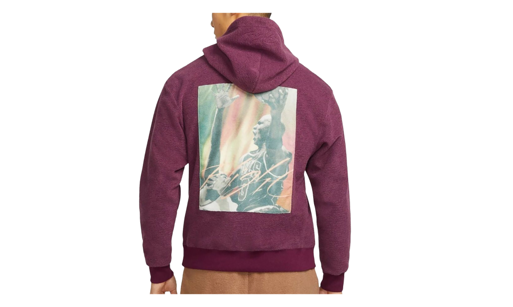 Jordan Flight Heritage Pullover Hoodie "Bordeaux" DC9584 610
