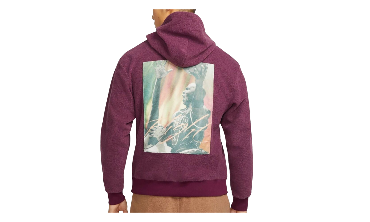 Jordan Flight Heritage Pullover Hoodie "Bordeaux" DC9584 610