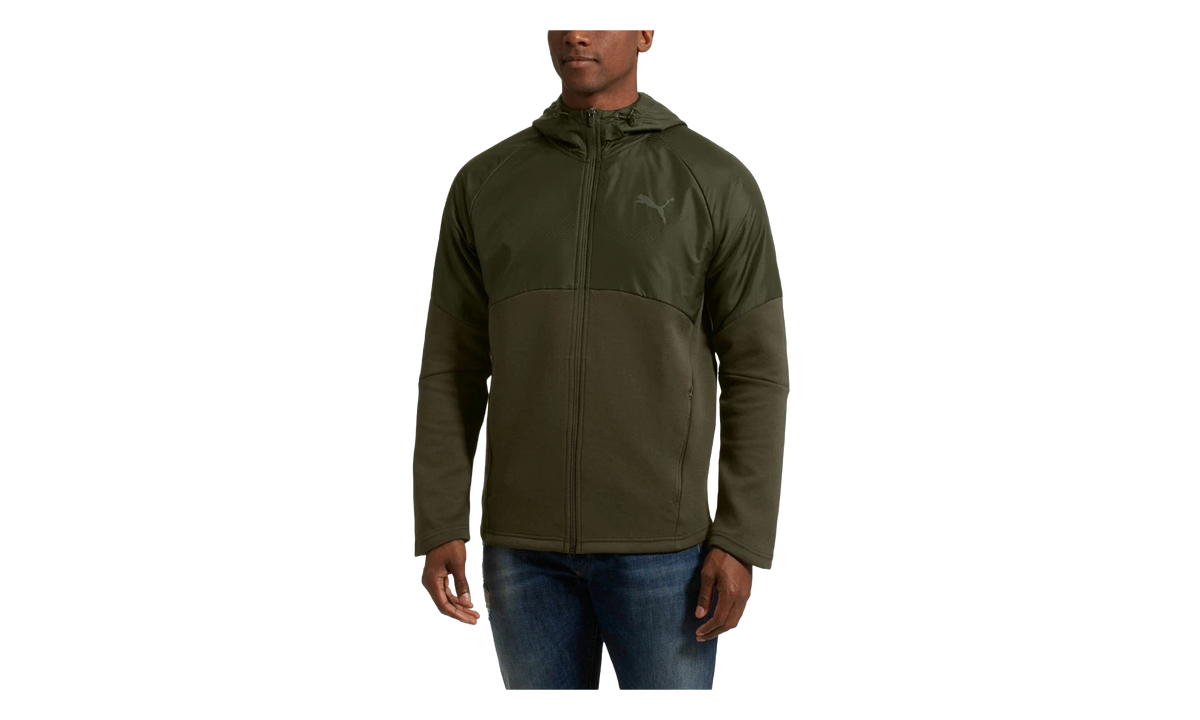Evostripe WR Full-Zip Hoodie "Forest Night" 851726 15