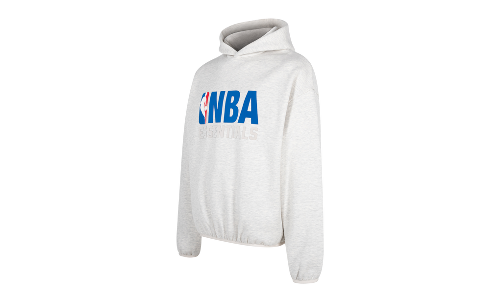 ESSENTIALS HOODIE "NBA - LIGHT HEATHER" 192AL246400F