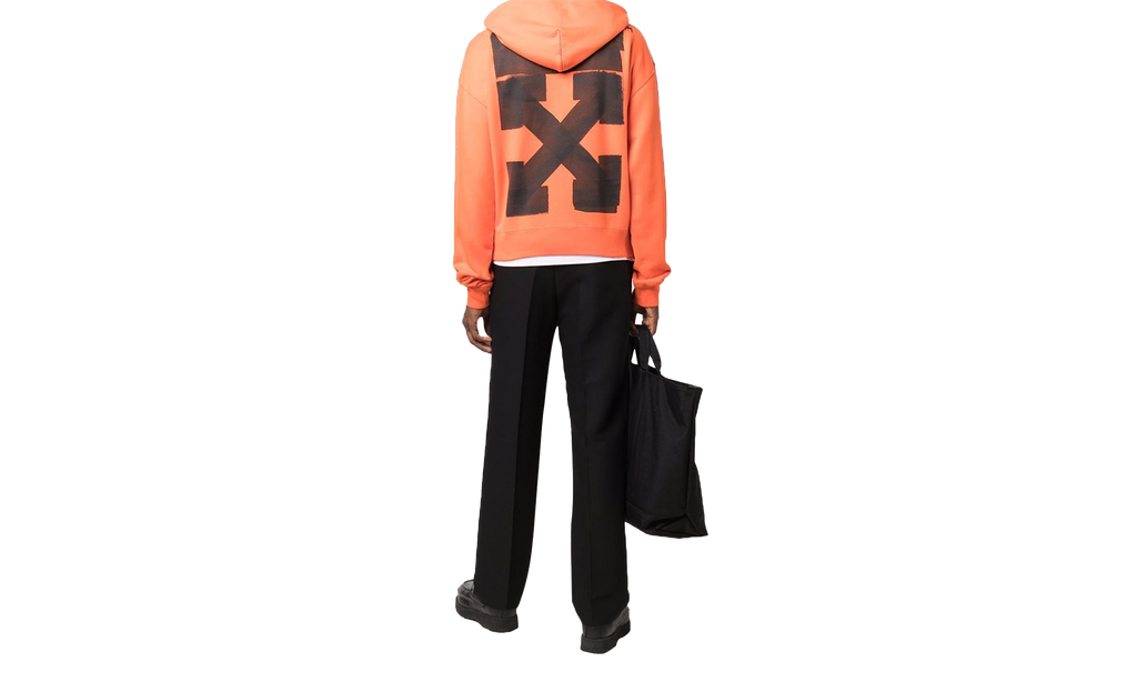 Jumbo Marker Arrows Hoodie "ORANGE" OMBB037F21FLE0162010