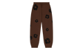 Cotton Wreath Sweatpants "Brown / Black" DT631