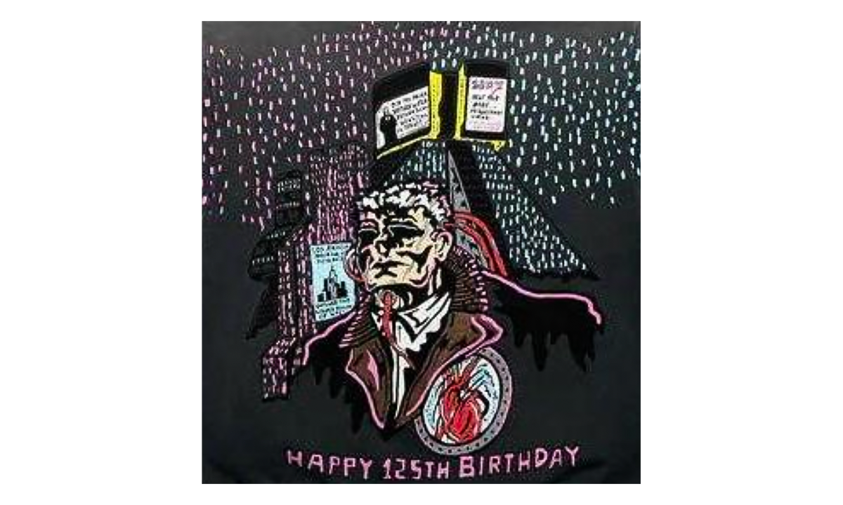 Limited Edition Happy 125th Birthday Pullover Hoodie "Black" WL082