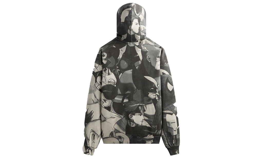 Fighter All-Over Printed Vintage Nelson Hoodie "Marvel vs. Capcom - Sandrift" KHM034304 104