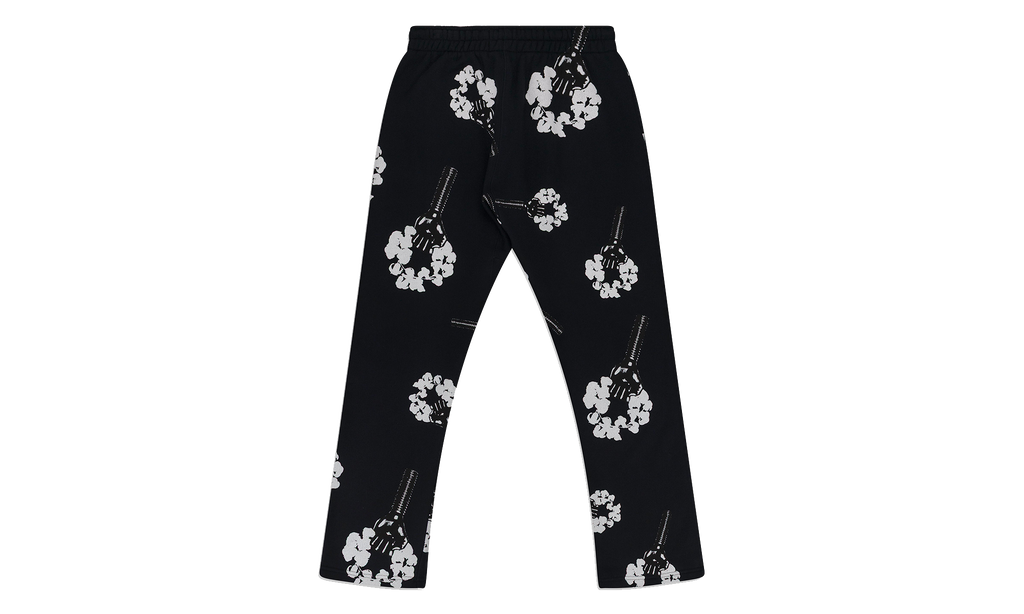 Hardies Fist Rhinestone Wreath Sweatpants "Black" DT888
