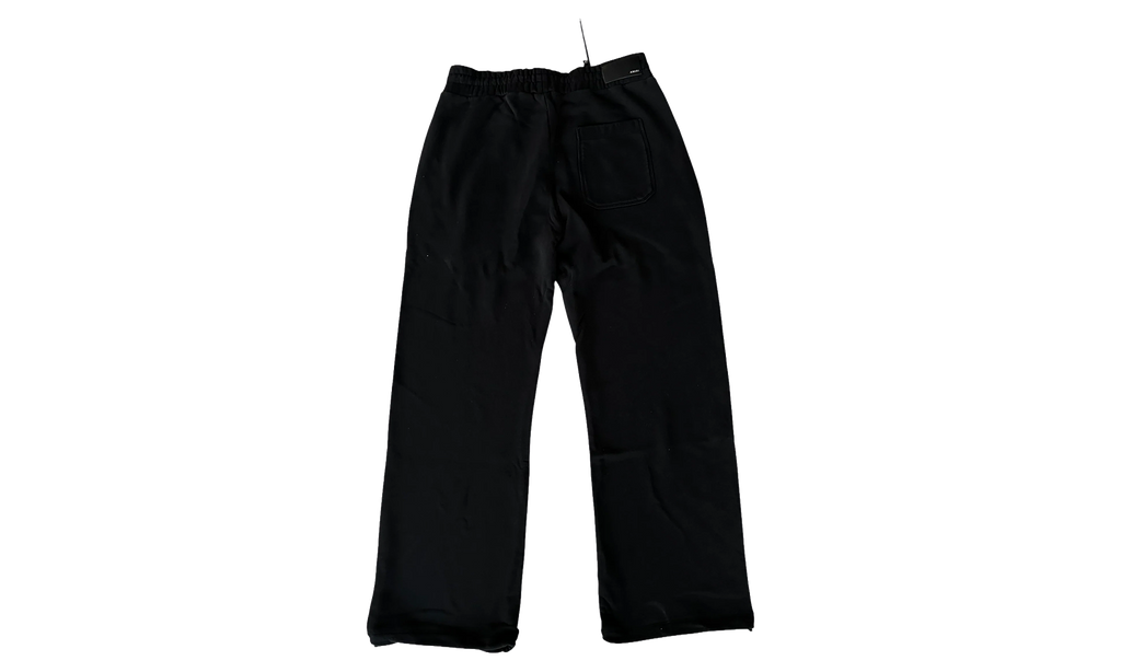 Track Logo Sweatpants "Black & Yellow" AMJYSP1002 051
