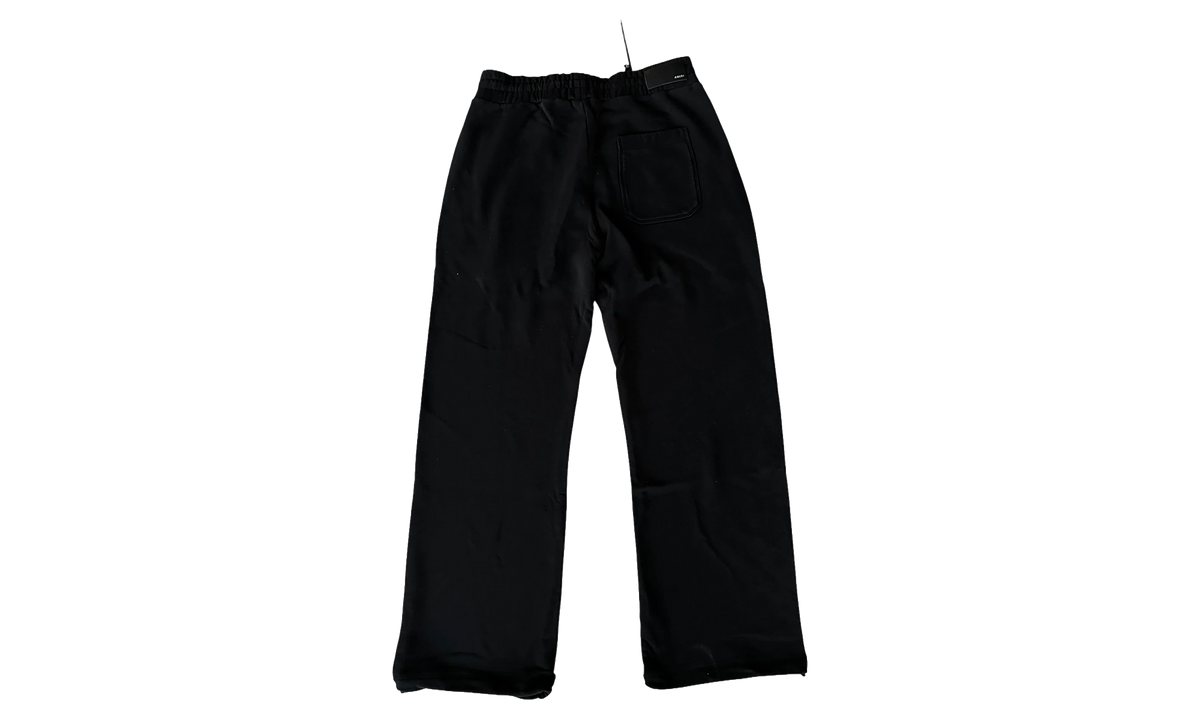 Track Logo Sweatpants "Black & Yellow" AMJYSP1002 051