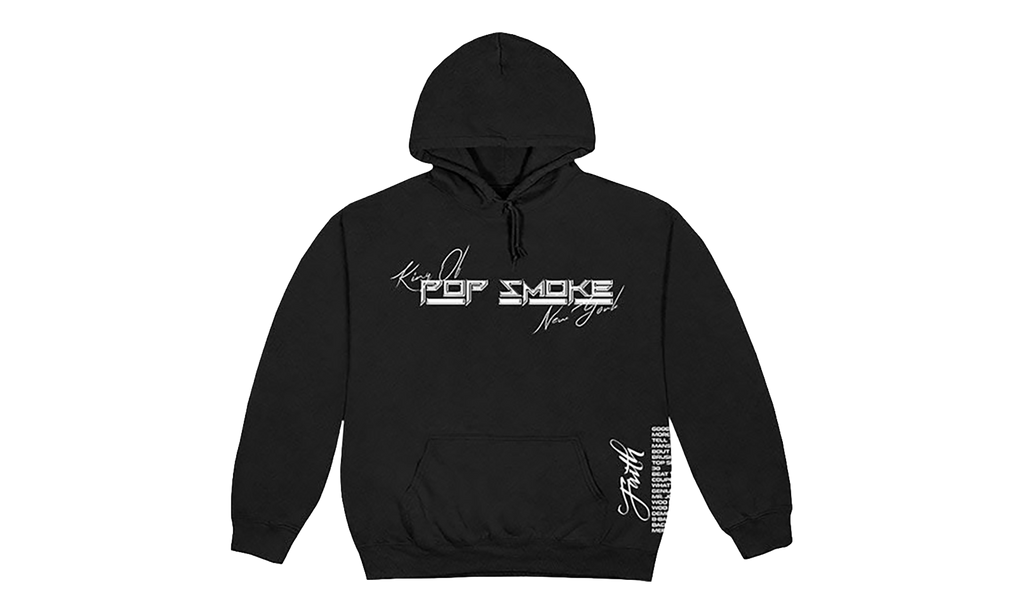 Pop Smoke Faith King of New York Hoodie "Black" VL0038
