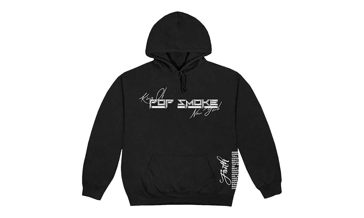 Pop Smoke Faith King of New York Hoodie "Black" VL0038