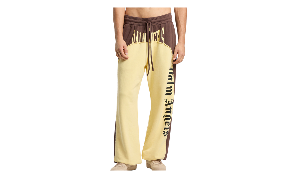 Vintage Logo Loose Sweatpants "Brown / Light Yellow" PAMCH003FL001 6019