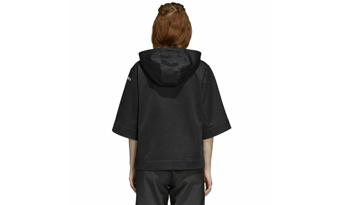 CLRDO 3/4 Sleeve Hoodie WMNS "Black / White" CY3563