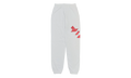 Bornfrompain OG Pain Sweatpants "White / Red" SCK006